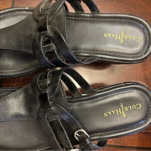 Cole Haan Women's Strappy Black Sandals